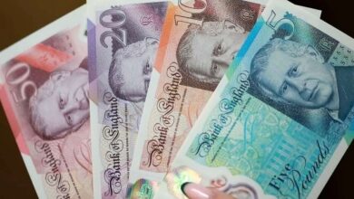 قیمت پوند انگلیس، امروز دوشنبه ۲۱ اردیبهشت ۱۴۰۵