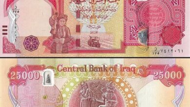 قیمت دینار عراق، امروز پنجشنبه ۷ خرداد ۱۴۰۵