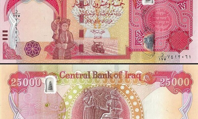 قیمت دینار عراق، امروز پنجشنبه ۷ خرداد ۱۴۰۵