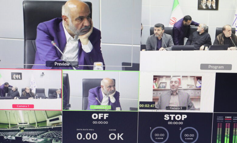 حضور گسترده نمایندگان در جلسه مجازی مجلس؛ خانه ملت بر مدار نظارت - هشت صبح