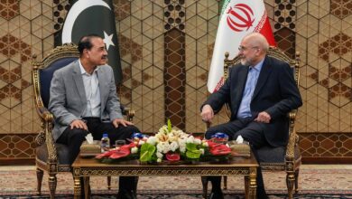 عاصم منیر با قالیباف دیدار و گفتگو کرد - هشت صبح