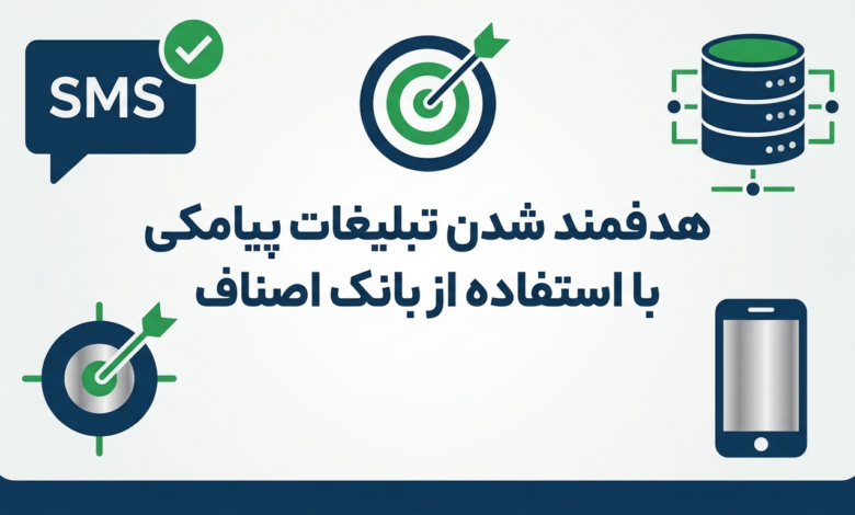 هدفمند شدن تبلیغات پیامکی با استفاده از بانک اصناف