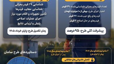 کاهش ۷۷ درصدی خاموشی روی فیدرهای بحرانی در استان تهران