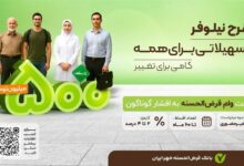 با طرح‌های«نیلوفر» و «ارکیده» تا ۵۰۰ میلیون تومان وام بگیرید