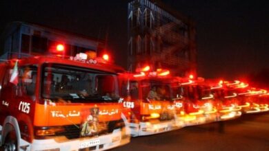 آتش‌نشانی تهران: نقاط شهری هدف قرار نگرفته است