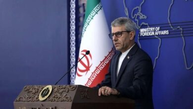 توئیت سخنگوی وزارت خارجه پس از ادعای ترامپ درباره توافق با ایران: «از شبیخون حوادث لشکرش در هم شکست/ هر که صائب در مقام صلح طبل جنگ زد»