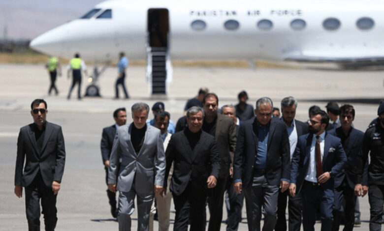 وزیر کشور پاکستان وارد مشهد شد