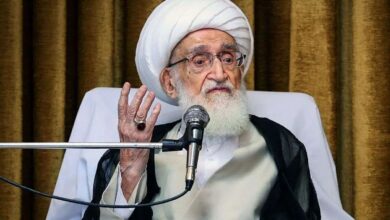 آیت‌الله نوری همدانی: در شرایط کنونی، بر طبل اختلاف کوبیده نشود/ از هر گونه گفتار، رفتار و اقدامی که موجب تضعیف وحدت می‌گردد، پرهیز شود/ مردم و مسئولان باید از گفتار و رفتاری که موجب سلب اعتماد عمومی می‌شود، دوری نمایند