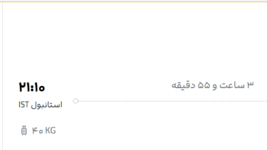 قیمت پرواز تهران - استانبول، امروز شنبه ۶ تیر ۱۴۰۵