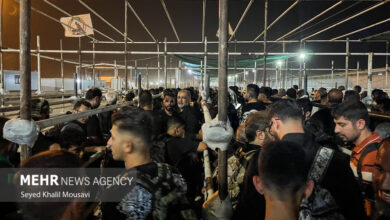 تردد روزانه بیش از ۱۳ هزار زائر عاشورایی از مرز شلمچه - هشت صبح