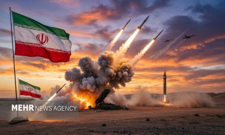 حمله موشکی سپاه به ۴ هدف مهم آمریکایی در اردن/ انهدام آشیانه F۳۵ها - هشت صبح