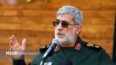 سردار قاآنی: از تنگه هرمز تا دریای سرخ کمربند امنیتی جدید مقاومت است - هشت صبح