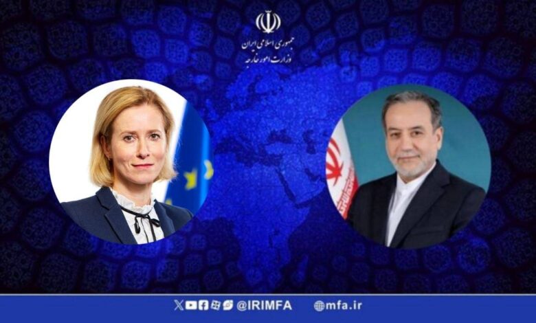 گفتگوی تلفنی مسئول سیاست خارجی اتحادیه اروپا با عراقچی - هشت صبح