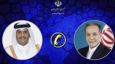 گفتگوی تلفنی وزرای امور خارجه جمهوری اسلامی ایران و قطر - هشت صبح