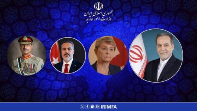 تماسهای عراقچی با وزرای خارجه انگلیس، ترکیه و فرمانده ارتش پاکستان - هشت صبح