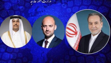 تماسهای تلفنی وزیر امور خارجه کشورمان با وزرای خارجه فرانسه و قطر - هشت صبح