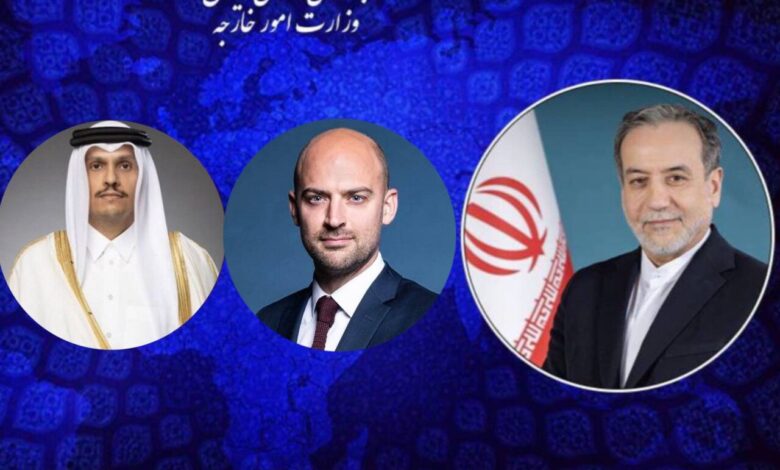 تماسهای تلفنی وزیر امور خارجه کشورمان با وزرای خارجه فرانسه و قطر - هشت صبح