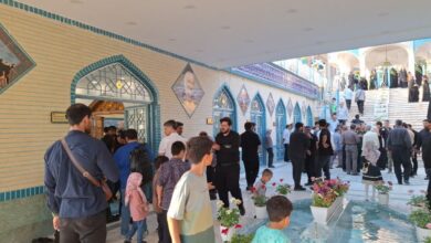 مراسم گرامیداشت سرداران شهید و شهدای اقتدار ایران برگزار شد - هشت صبح