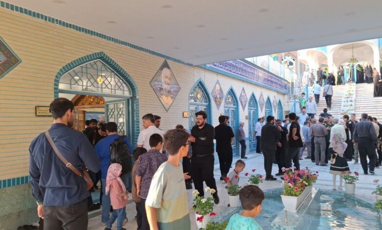 مراسم گرامیداشت سرداران شهید و شهدای اقتدار ایران برگزار شد - هشت صبح