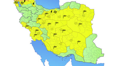 صدور هشدار نارنجی هواشناسی؛ تشدید بارش‌ها در ۳ استان از فردا - هشت صبح