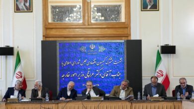 دیدار اعضای کمیسیون اقتصادی و کمیته دیپلماسی اقتصادی مجلس با عراقچی - هشت صبح