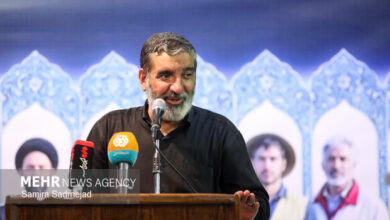 مراسم تجدید بیعت جهادگران با رهبر انقلاب