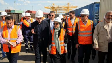 بنادر جنوبی ایران بهترین مسیر دسترسی قزاقستان به بازارهای جهانی است - هشت صبح