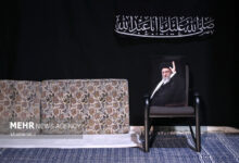 مراسم عزاداری ماه محرم در جوار محل عروج ملکوتی قائد شهید - هشت صبح