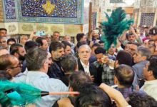 رئیس جمهور به زیارت حرم مطهر امام رضا(ع) مشرف شد - هشت صبح