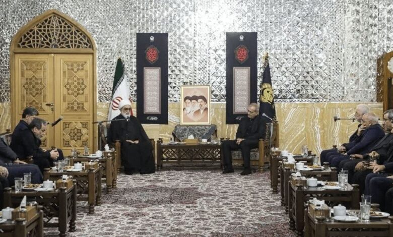 رئیس جمهور با تولیت آستان قدس رضوی دیدار و گفتگو کرد - هشت صبح