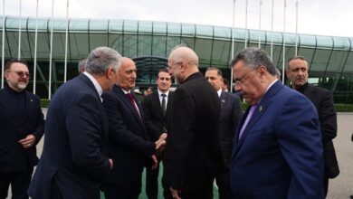 قالیباف باکو را به مقصد تهران ترک کرد - هشت صبح