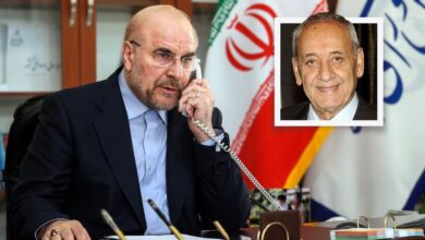 گفتگوی تلفنی قالیباف و نبیه بری - هشت صبح