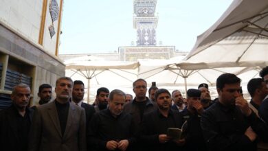 تشرف عراقچی به حرم مطهر حضرت امیرالمومنین (ع) - هشت صبح