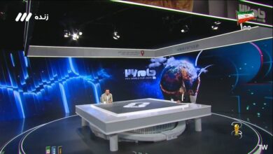 آغاز ویژه‌برنامه جام‌جهانی در دکوری الهام‌گرفته از ورزشگاه ۱۲هزار نفری آزادی