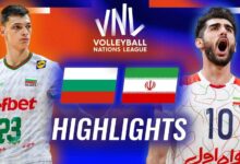 خلاصه بازی والیبال ایران و بلغارستان