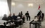 ویدئو؛ دیدار عراقچی با رئیس مجلس عراق