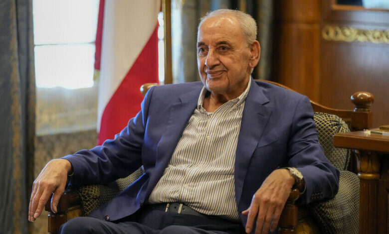 رئیس پارلمان لبنان: توافق ایران و آمریکا به سود تمام طرف‌ها، از جمله لبنان است/ این امر درست بودن انتخاب من و شرط‌بندی روی روند اسلام‌آباد را ثابت می‌کند، بدون اینکه با حاکمیت کشور ما مغایرت داشته باشد/ تهران یک وزنه مهم است که بر این توافق نظارت دارد