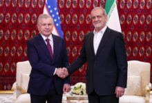 رئیس‌جمهور ازبکستان خطاب به پزشکیان: یادداشت تفاهم امضا شده، نمادی روشن از اراده برای تعامل سازنده و احترام متقابل است/ این گام مهم موجب کاهش تشنج در منطقه، ایجاد زیر بنای پیشرفت و گسترش همکاری‌های اقتصادی و بازرگانی خواهد شد