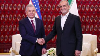 رئیسجمهور ازبکستان خطاب به پزشکیان: یادداشت تفاهم امضا شده، نمادی روشن از اراده برای تعامل سازنده و احترام متقابل است/ این گام مهم موجب کاهش تشنج در منطقه، ایجاد زیر بنای پیشرفت و گسترش همکاریهای اقتصادی و بازرگانی خواهد شد