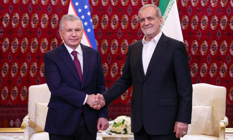رئیس‌جمهور ازبکستان خطاب به پزشکیان: یادداشت تفاهم امضا شده، نمادی روشن از اراده برای تعامل سازنده و احترام متقابل است/ این گام مهم موجب کاهش تشنج در منطقه، ایجاد زیر بنای پیشرفت و گسترش همکاری‌های اقتصادی و بازرگانی خواهد شد