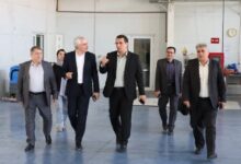 بازدید اعضای هیأت‌ عامل بانک ملی ایران از واحدهای صنعتی استان قزوین؛ تاکید بر حمایت از بخش تولید