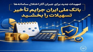 تمهیدات جدید برای جبران آثار اختلال سامانه‌ها/ بانک ملی ایران جرایم تأخیر تسهیلات را بخشید
