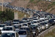 ترافیک نیمه‌سنگین در محور چالوس و آزادراه کرج - تهران - هشت صبح