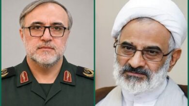 پیام نماینده ولی فقیه در سپاه در پی شهادت معاون سیاسی نیروی دریایی - هشت صبح