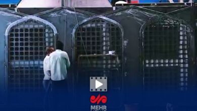 آماده‌سازی خودروی ویژه حمل پیکر رهبر شهید انقلاب