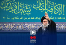 حضور نمایندگان ۱۰۰ کشور در مراسم وداع و تشییع رهبر شهید