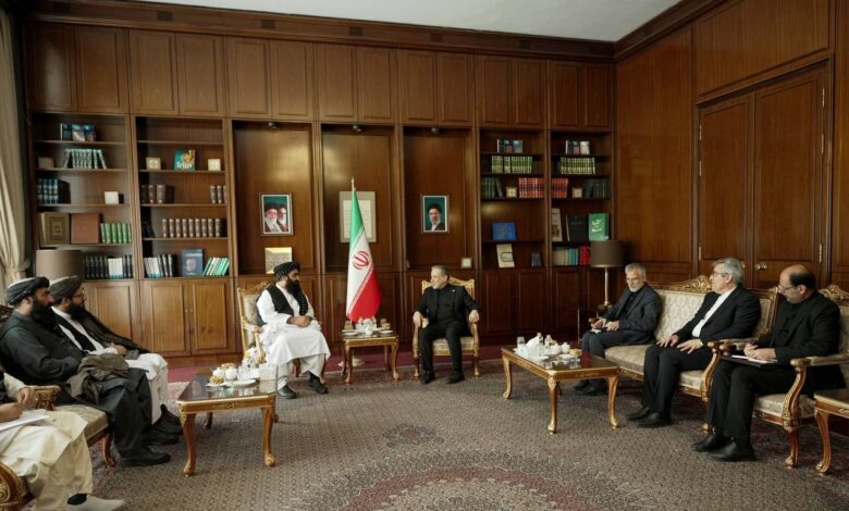 دیدار و گفتگوی وزاری خارجه ایران و افغانستان