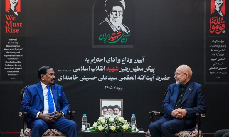 دیدار رئیس مجلس بنگلادش با قالیباف - هشت صبح