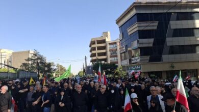 برگزاری آیین تشییع پیکر شهید مصباح‌الهدی باقری‌کنی، داماد رهبر انقلاب