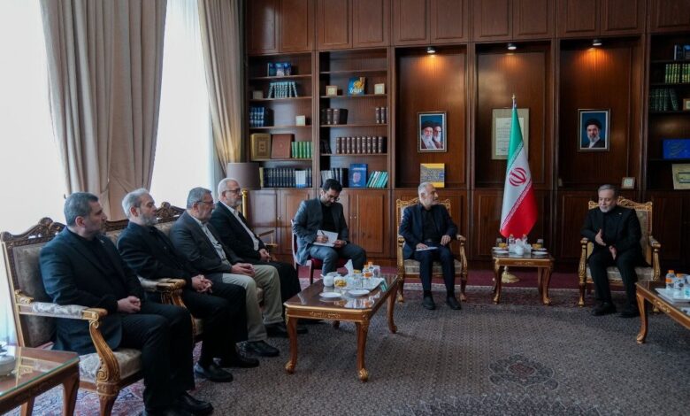 دیدار هیئت نمایندگی حزب‌الله لبنان با وزیر امور خارجه - هشت صبح